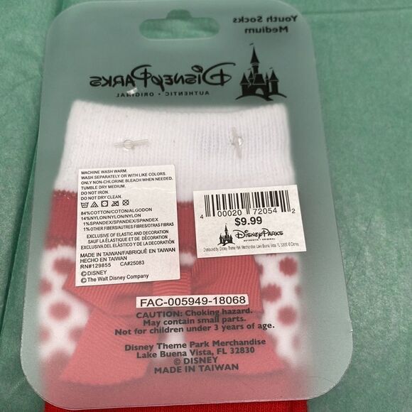 NWT Walt Disney Sister Socks Minnie Mouse - Picture 4 of 6